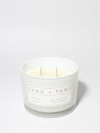 Sand + Paws Ocean Mist 12 oz scented candle