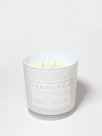 White Pumpkin 21 oz scented candle