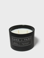 Sand + Paws White Pumpkin 12 oz scented candle