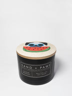 Sand + Paws Guava Mango 12 oz scented candle